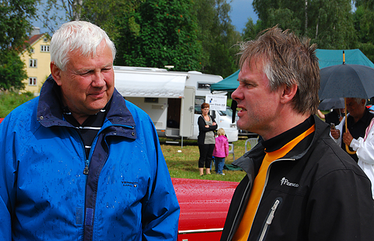Sören och Sune Matsson i samspråk på Västerdalsträffen i Malung 2011